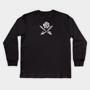 Skull Knight Symbol Kids Long Sleeve T-Shirt